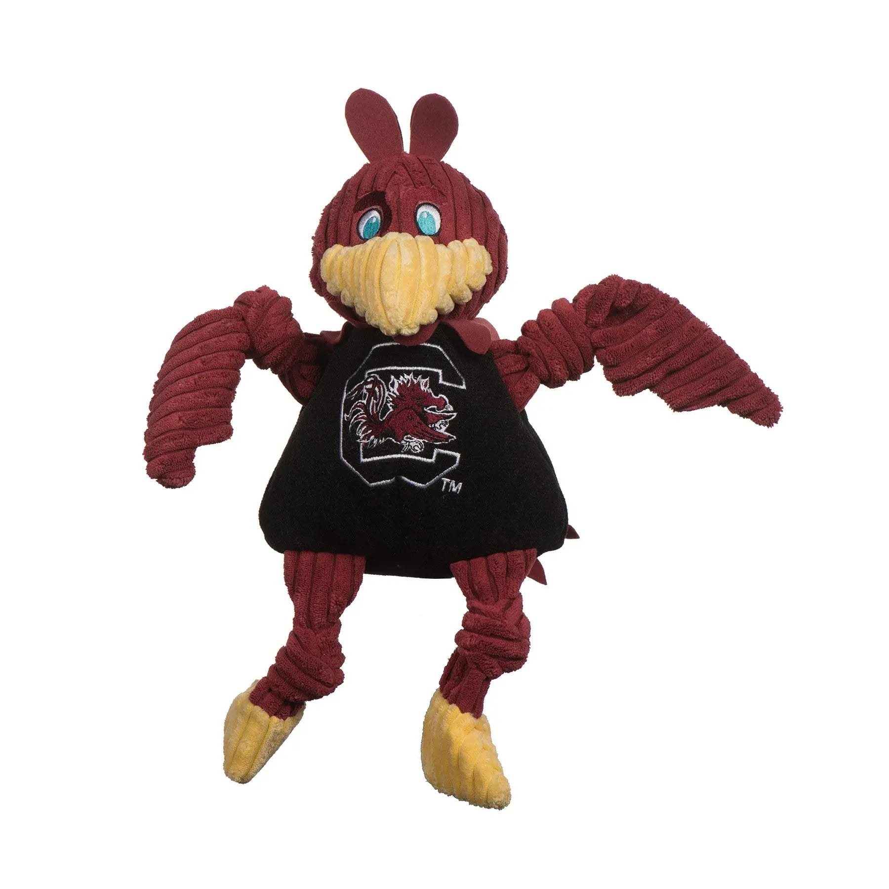 NCAA University of South Carolina, Cocky Knottie® Plush Dog Toy - HuggleHounds - Flyclothing LLC