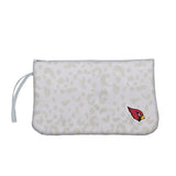 Arizona Cardinals Leopard Print Wristlet - Logo Brands - Flyclothing LLC