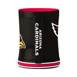 Arizona Cardinals 14oz Black Relief Mug - Logo Brands - Flyclothing LLC