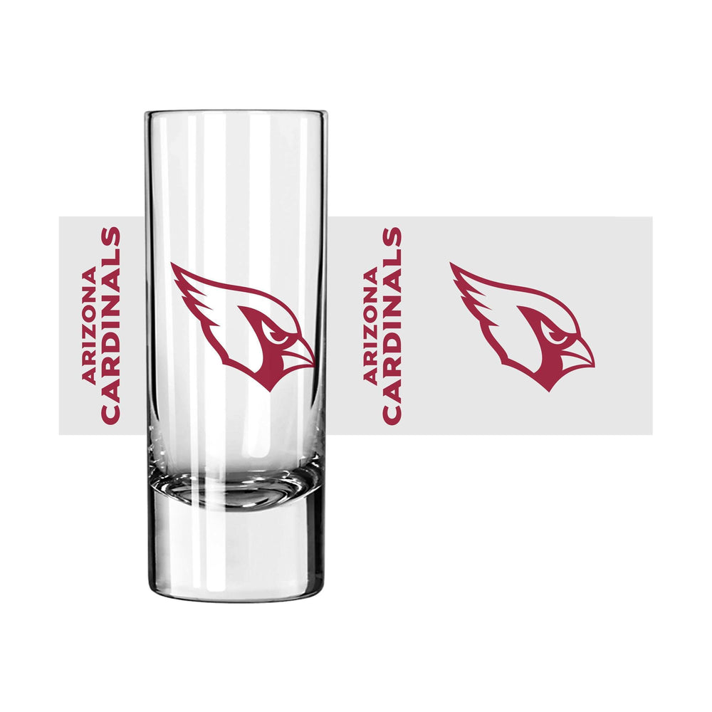 Arizona Cardinals 2.5oz Gameday Shooter Glass - Logo Brands - Flyclothing LLC