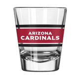 Arizona Cardinals 2oz Stripe Shot Glass - Logo Brands - Flyclothing LLC