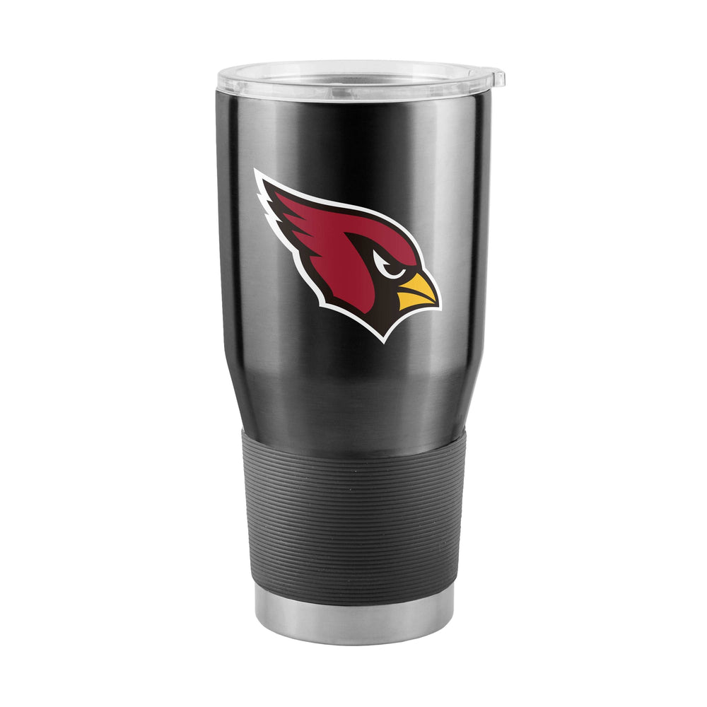 Arizona Cardinals 30oz Swagger Black Stainless Tumbler - Logo Brands - Flyclothing LLC