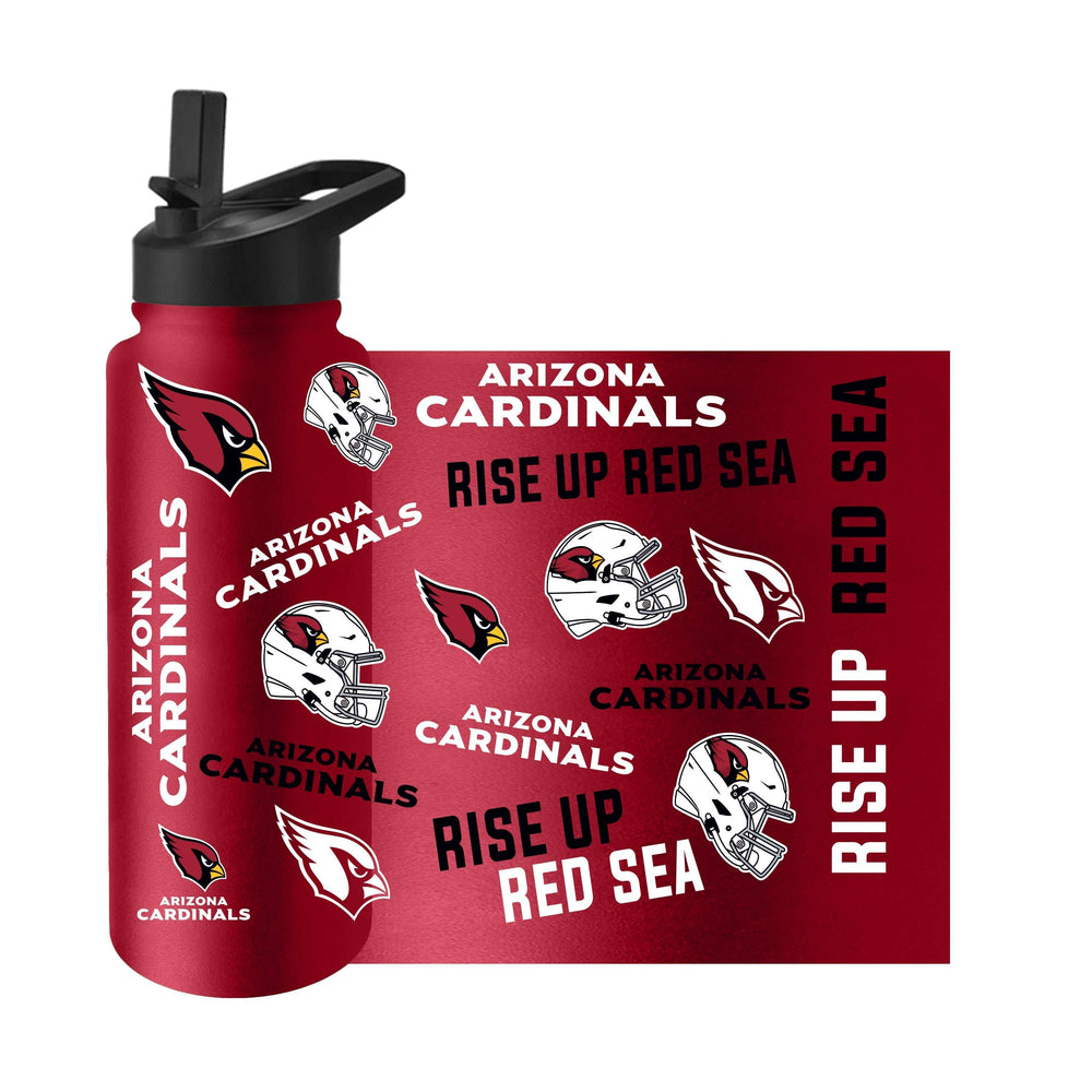 Arizona Cardinals 34oz Native Quencher Bottle - Logo Brands - Flyclothing LLC