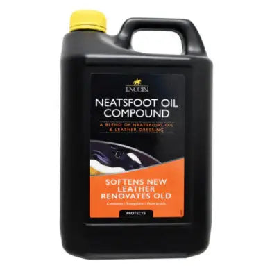 Lincoln Neatsfoot Oil Compound - 4 litre - Breeches.com - Flyclothing LLC