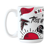 Atlanta Falcons 15oz Native Sublimated Mug