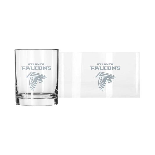 Atlanta Falcons 14oz Frost Rocks Glass - Logo Brands - Flyclothing LLC