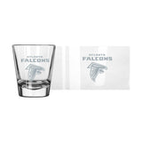 Atlanta Falcons 2oz Frost Shot Glass - Logo Brands - Flyclothing LLC