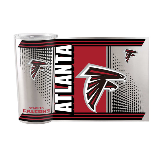 Atlanta Falcons 20oz Hero Stainless Tumbler - Logo Brands - Flyclothing LLC