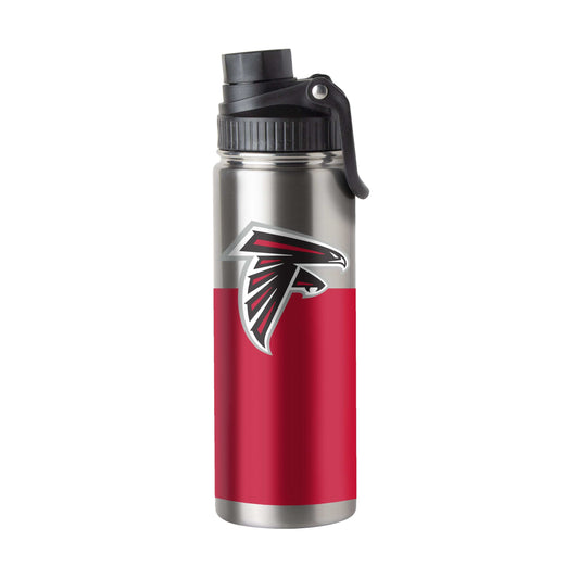 Atlanta Falcons 21oz Colorblock Twist Top Water Bottle - Logo Brands - Flyclothing LLC