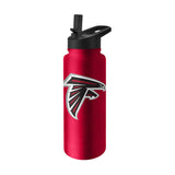 Atlanta Falcons 34oz Logo Quencher Water Bottle - Logo Brands - Flyclothing LLC