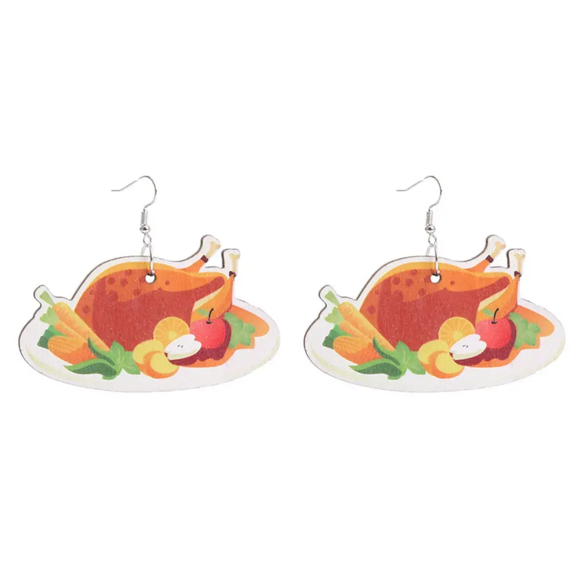 Thanksgiving Dangle Earrings - Trendsi - Flyclothing LLC
