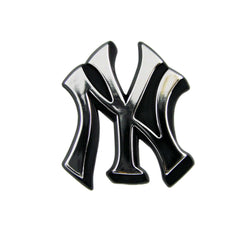 New York Yankees Molded Chrome Plastic Emblem - New York Yankees