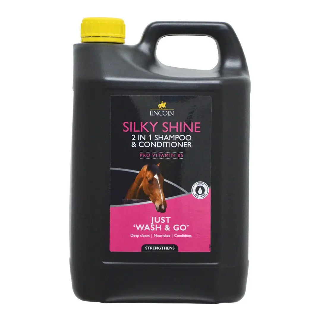 Lincoln Silky Shine 2 in 1 Shampoo and Conditioner - 4 litre - Breeches.com - Flyclothing LLC