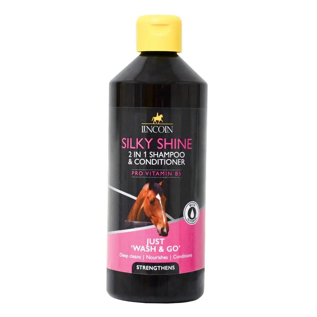 Lincoln Silky Shine 2 in 1 Shampoo and Conditioner - 500ml - Breeches.com - Flyclothing LLC