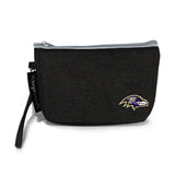 Baltimore Ravens Crosshatch Wristlet - Logo Brands - Flyclothing LLC