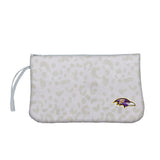 Baltimore Ravens Leopard Print Wristlet - Logo Brands - Flyclothing LLC