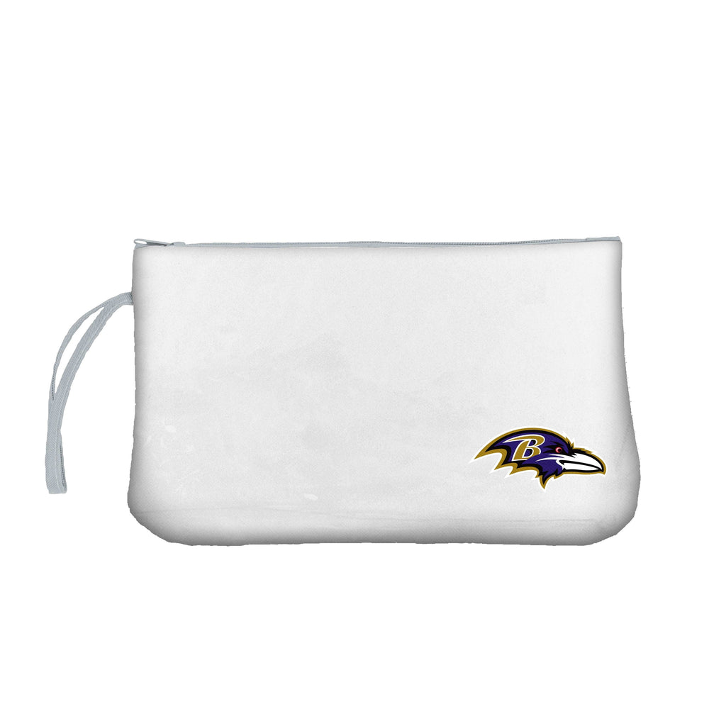 Baltimore Ravens Clear Wristlet - Logo Brands - Flyclothing LLC