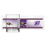 Baltimore Ravens 14oz Hero Rocks Glass - Logo Brands - Flyclothing LLC