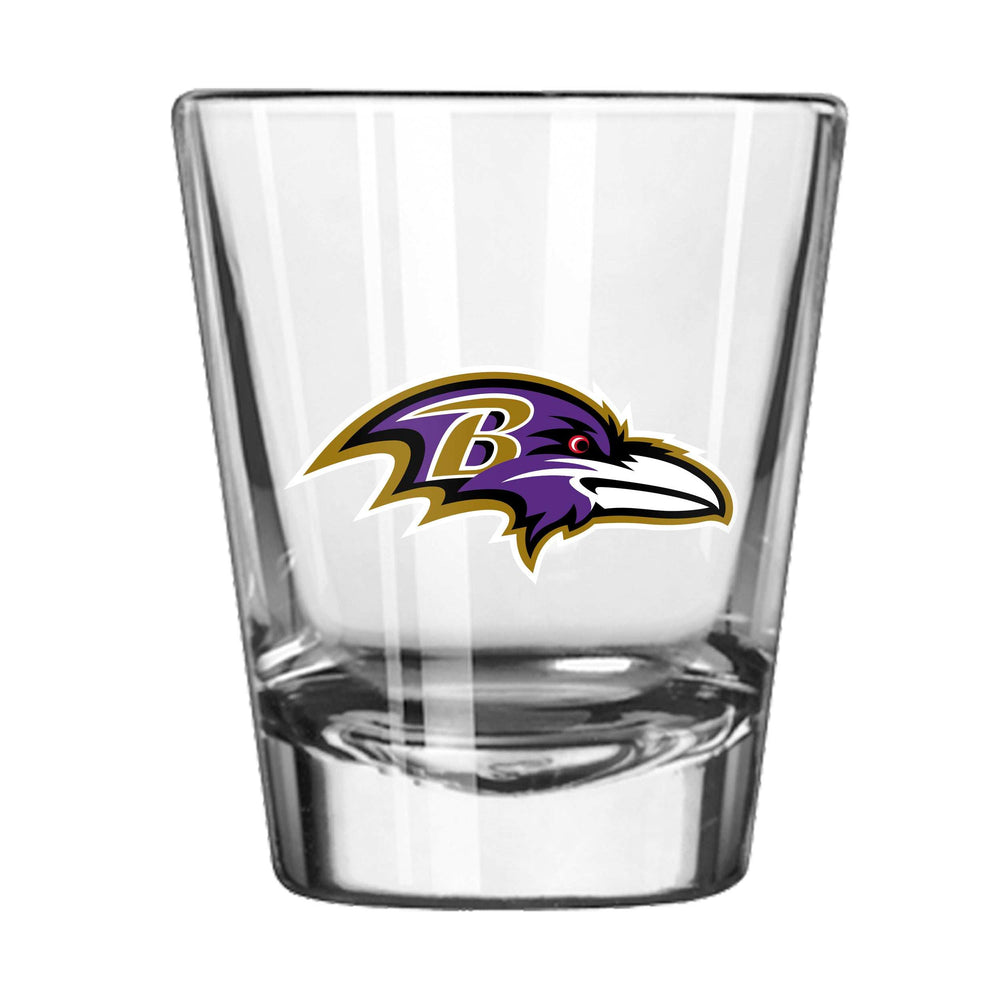Baltimore Ravens 2oz Swagger Shot Glass - Logo Brands - Flyclothing LLC
