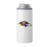 Baltimore Ravens Letterman 12 oz Slim Can Coolie - Logo Brands - Flyclothing LLC