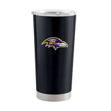 Baltimore Ravens 20oz Gameday Stainless Tumbler - Logo Brands - Flyclothing LLC
