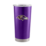 Baltimore Ravens Letterman 20oz Stainless Tumbler - Logo Brands - Flyclothing LLC