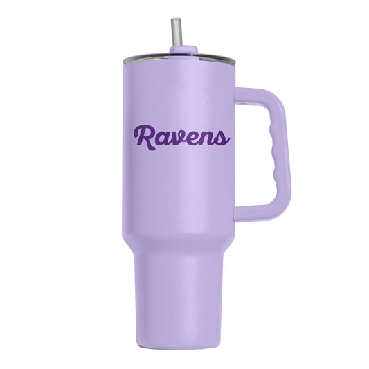 Baltimore Ravens 40oz Flipside Powder Coat Tumbler - Logo Brands - Flyclothing LLC