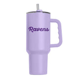 Baltimore Ravens 40oz Flipside Powder Coat Tumbler - Logo Brands - Flyclothing LLC