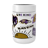 Baltimore Ravens Powder Native Coat Coolie - Logo Brands - Flyclothing LLC