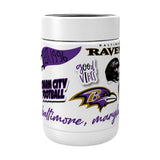 Baltimore Ravens Powder Native Coat Coolie - Logo Brands - Flyclothing LLC