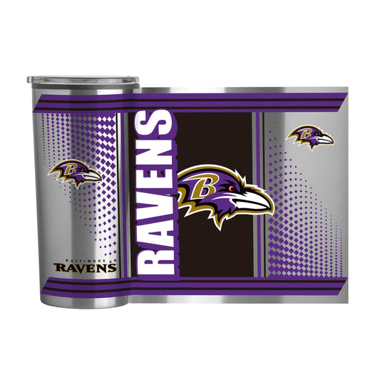 Baltimore Ravens 20oz Hero Fusion Tumbler - Logo Brands - Flyclothing LLC