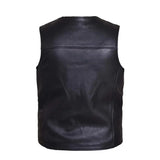 Santa Fe - Men's Premium Leather Motorcycle Vest - Unik Just for Bikers - Flyclothing LLC