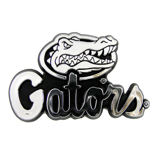 Florida Gators Molded Chrome Plastic Emblem - Florida