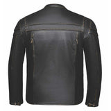 Rogue - Men's Ultra Leather Motorcycle Jacket - Unik Just for Bikers - Flyclothing LLC