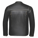 Rogue - Men's Ultra Leather Motorcycle Jacket - Unik Just for Bikers - Flyclothing LLC