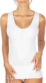BASIC COTTON Free Spirit Premium Quality 100% Cotton Women's Tank Top. Proudly Made in Italy (603)