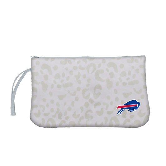 Buffalo Bills Leopard Print Wristlet - Logo Brands - Flyclothing LLC