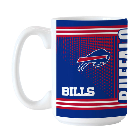 Buffalo Bills 15oz Hero Sublimated Mug - Logo Brands - Flyclothing LLC