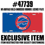 NFL - Buffalo Bills Embossed Roundel License Plate
