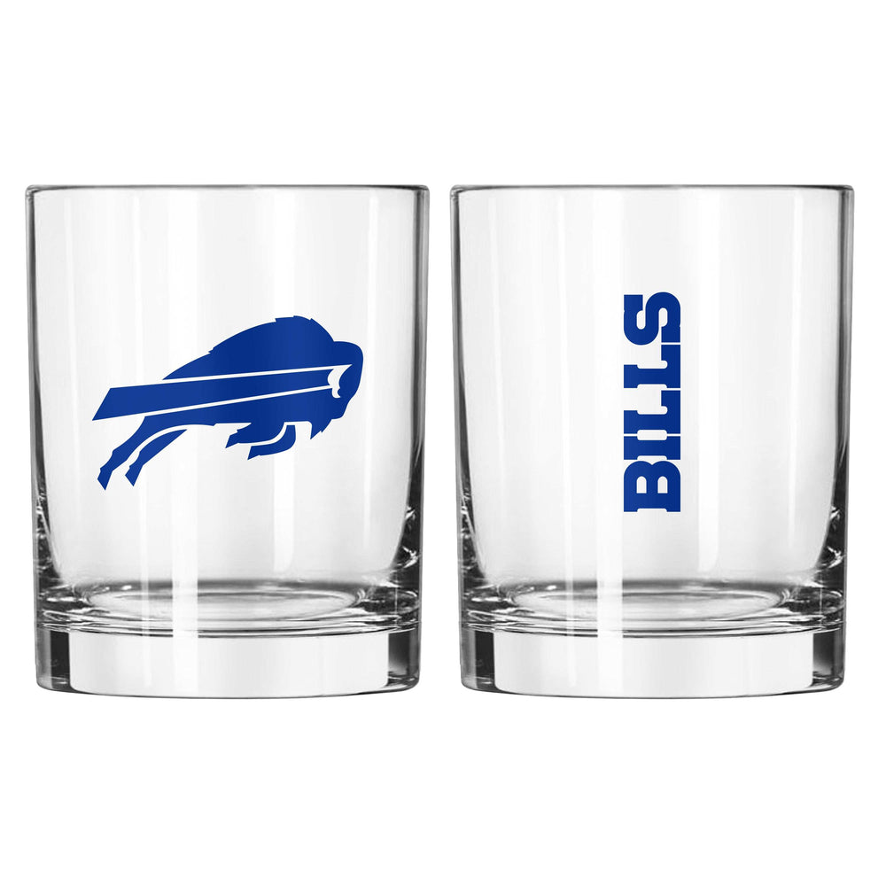 Buffalo Bills 14oz Gameday Rocks Glass - Logo Brands - Flyclothing LLC