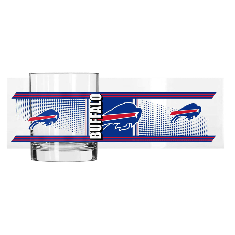 Buffalo Bills 14oz Hero Rocks Glass - Logo Brands - Flyclothing LLC