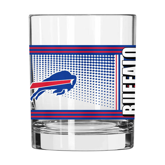 Buffalo Bills 14oz Hero Rocks Glass - Logo Brands - Flyclothing LLC