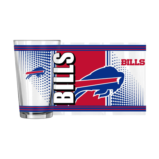 Buffalo Bills 16oz Hero Pint Glass - Logo Brands - Flyclothing LLC