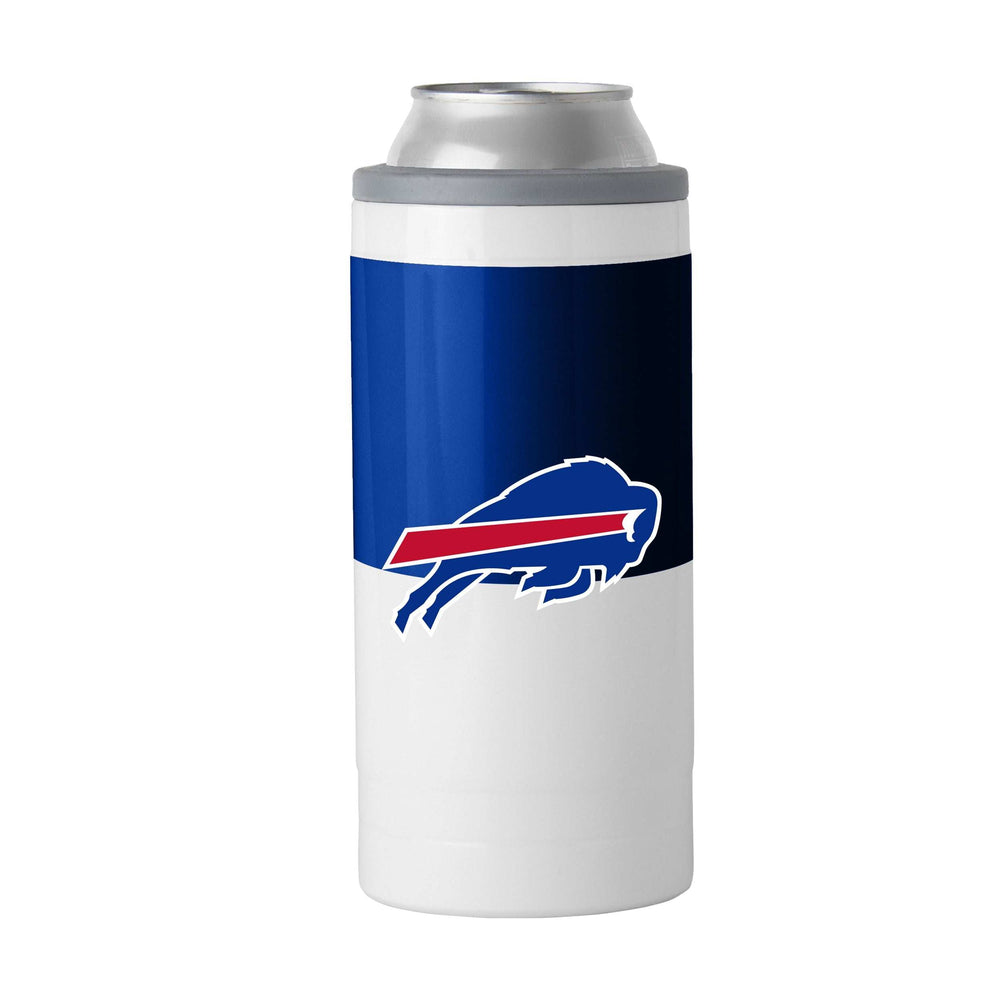 Buffalo Bills Colorblock 12oz Slim Can Coolie - Logo Brands - Flyclothing LLC
