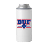 Buffalo Bills Letterman 12 oz Slim Can Coolie - Logo Brands - Flyclothing LLC