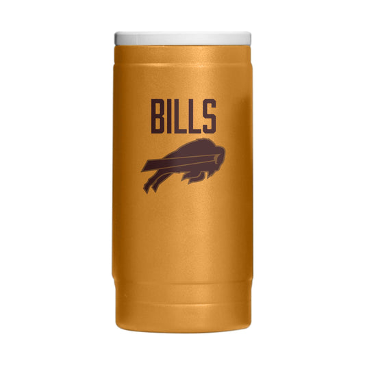 Buffalo Bills Huddle Powder Coat Slim Can Coolie - Logo Brands - Flyclothing LLC