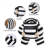 Dog Halloween Pet Costume Striped Funny Clothes - My Store - Flyclothing LLC