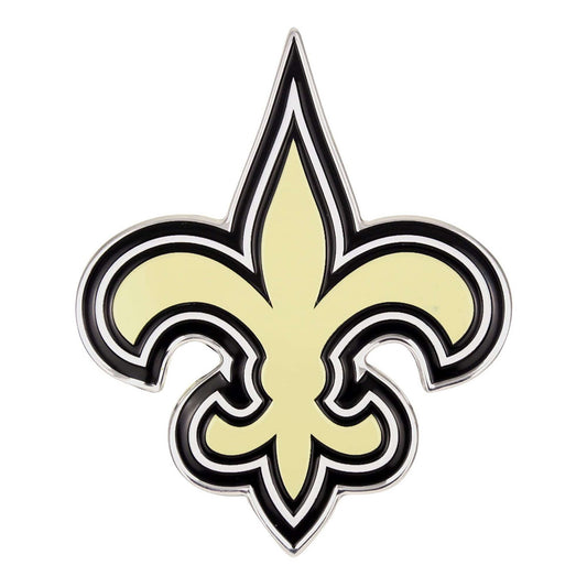 New Orleans Saints Heavy Duty Aluminum Embossed Color Emblem - New Orleans Saints