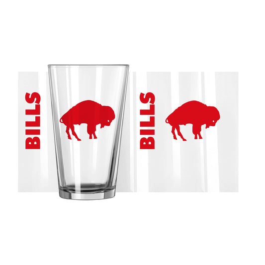 Buffalo Bills 16oz Gameday Pint Glass - Logo Brands - Flyclothing LLC