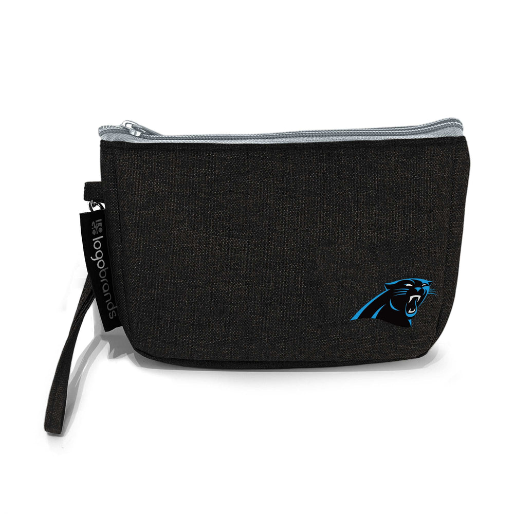 Carolina Panthers Crosshatch Wristlet - Logo Brands - Flyclothing LLC